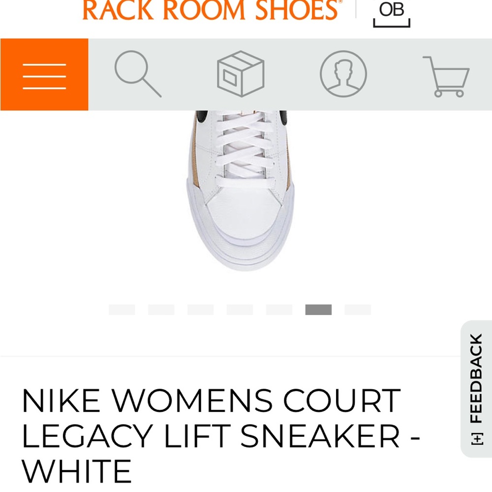 Nike womens Court Legacy Lift Sneakers